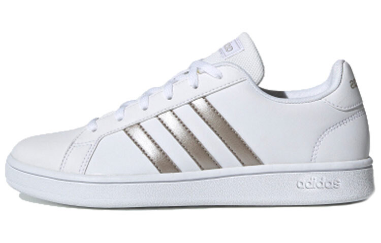 Кроссовки Adidas Neo Grand Court Base 'White Platinum Metallic' Women's