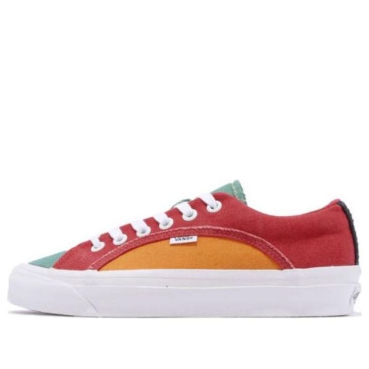 

Кроссовки Vans OG Lampin LX Vault 'Red Orange Green', красный