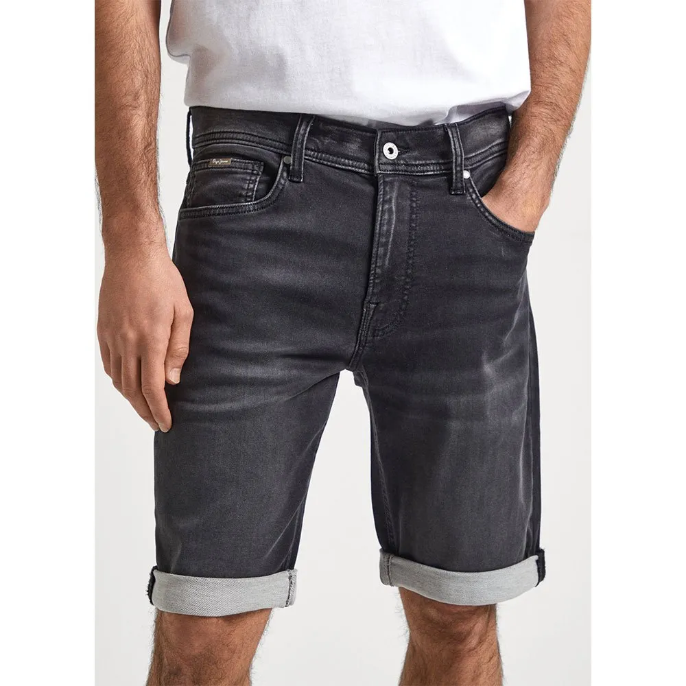 

Шорты Pepe Jeans Slim Gymdigo Fit denim, серый