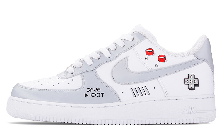 

Кроссовки Nike Air Force 1 Skateboard Shoes Men Low-Top White Gray