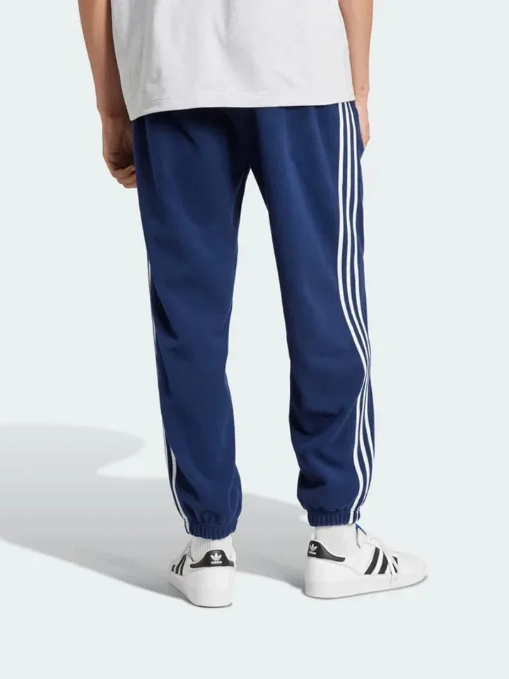 Спортивные штаны свободного кроя Adidas, темно-синий — фото 2