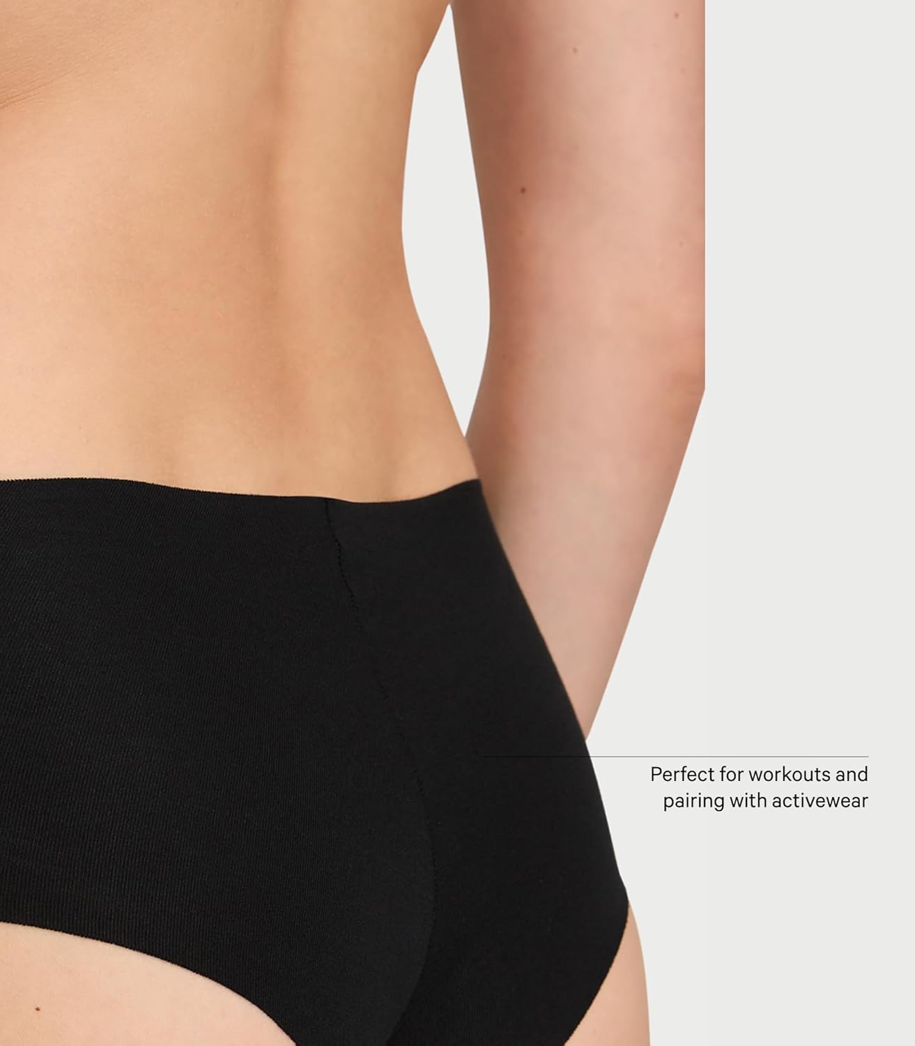 Victoria's Secret Женские трусики Cheeky без видимых линий, трусики с минимальным покрытием для женщин, набор из нескольких пар (XS-XXL), Essential Mix — фото 3