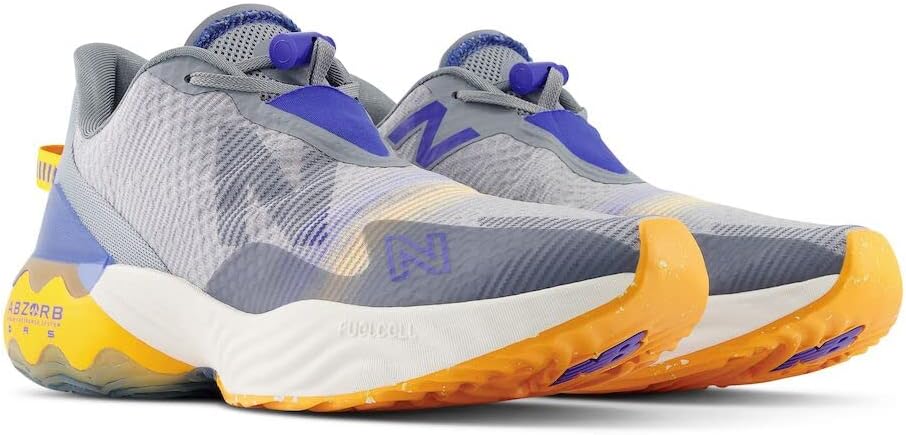 Мужские кроссовки New Balance FuelCell Rebel Tr V1, синий/оранжевый/серый — фото 4