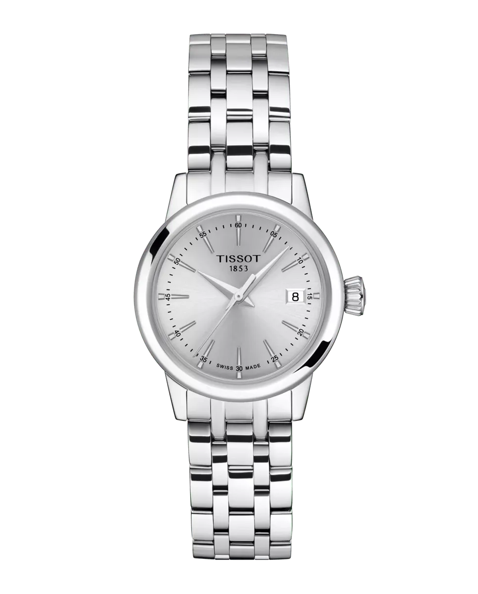 

Женские часы Classic Dream collection из стали Tissot, серебряный