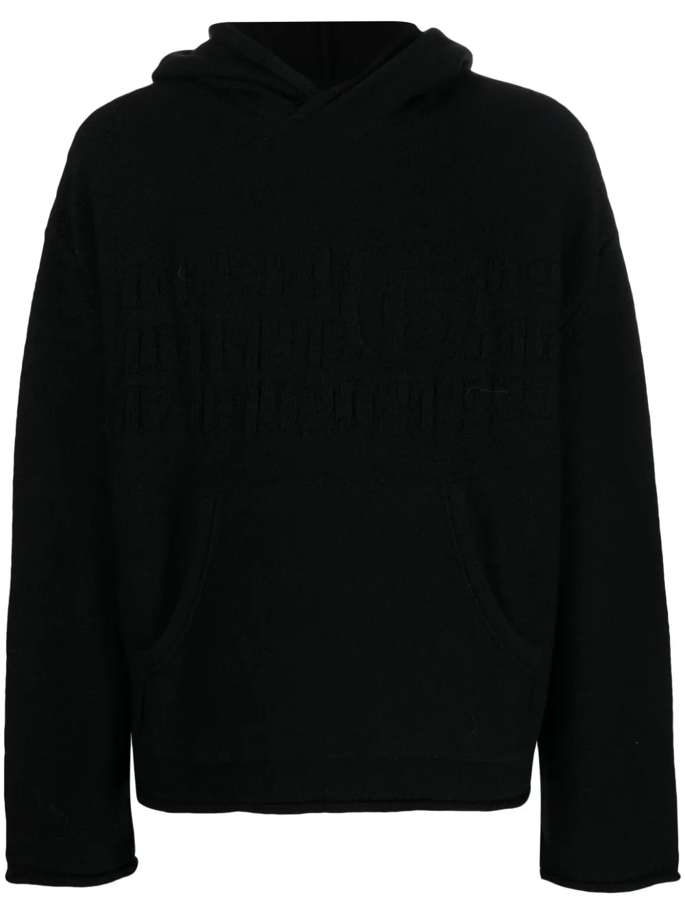 

Худи с тиснением MM6 Maison Margiela, черный