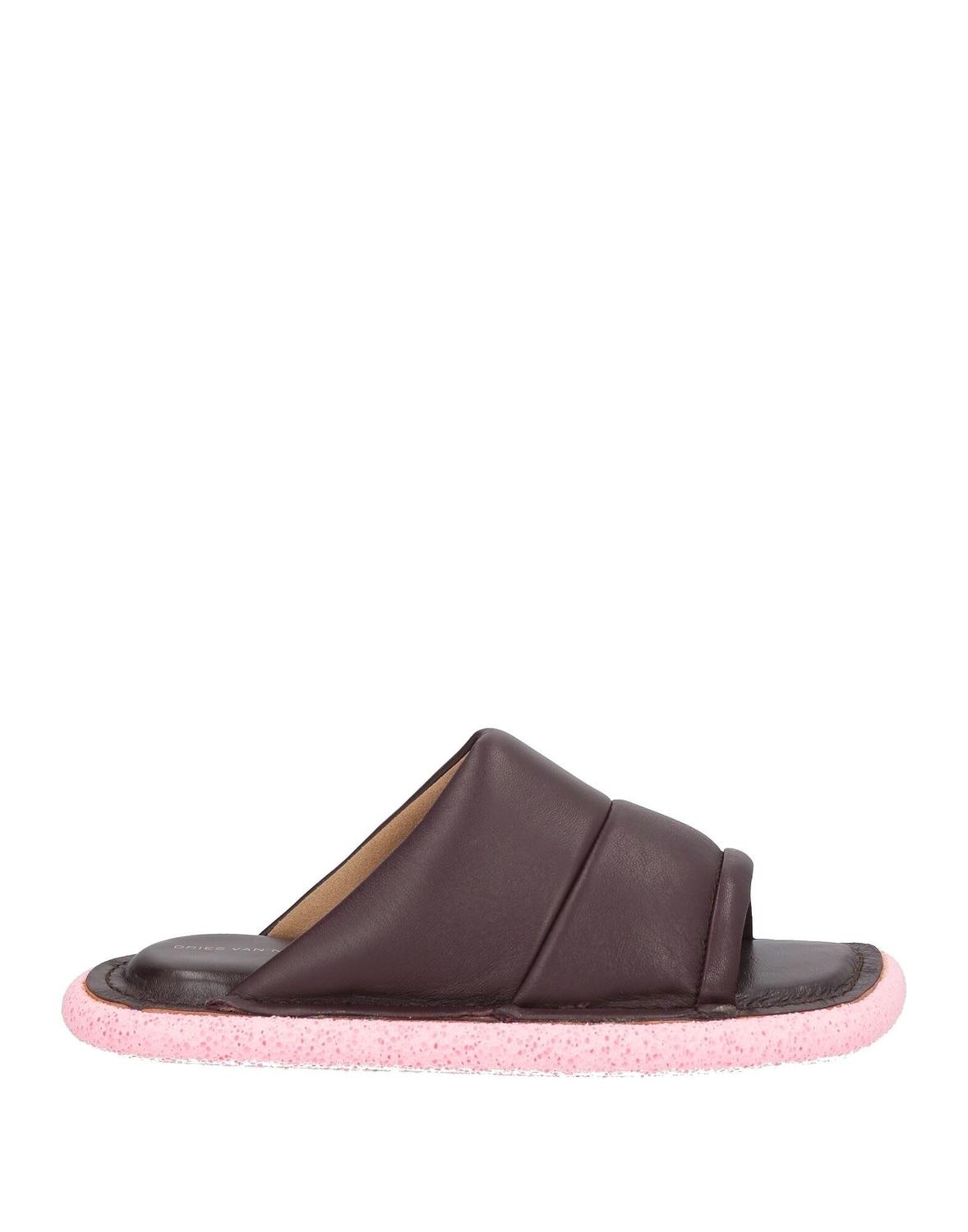 Сандалии Dries Van Noten, сливовый