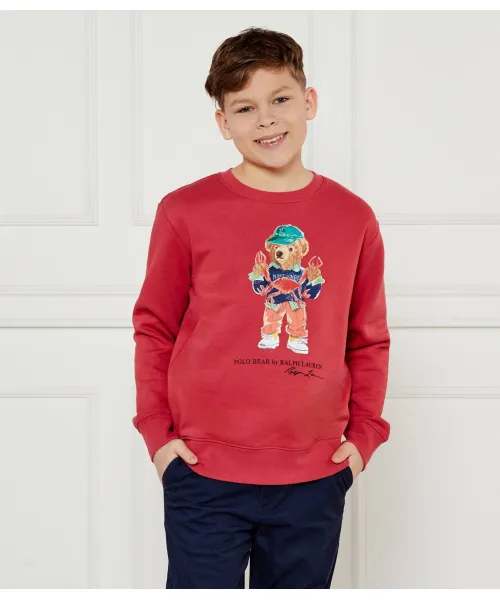 

Толстовка Regular fit Polo Ralph Lauren, красный