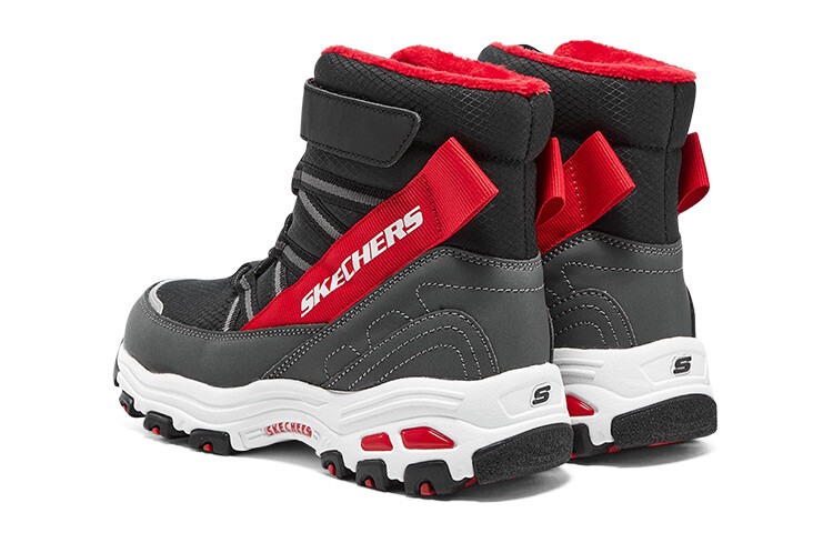 Кроссовки Skechers Kids Lifestyle Shoes GS High-top Red/Black, черный/красный — фото 4