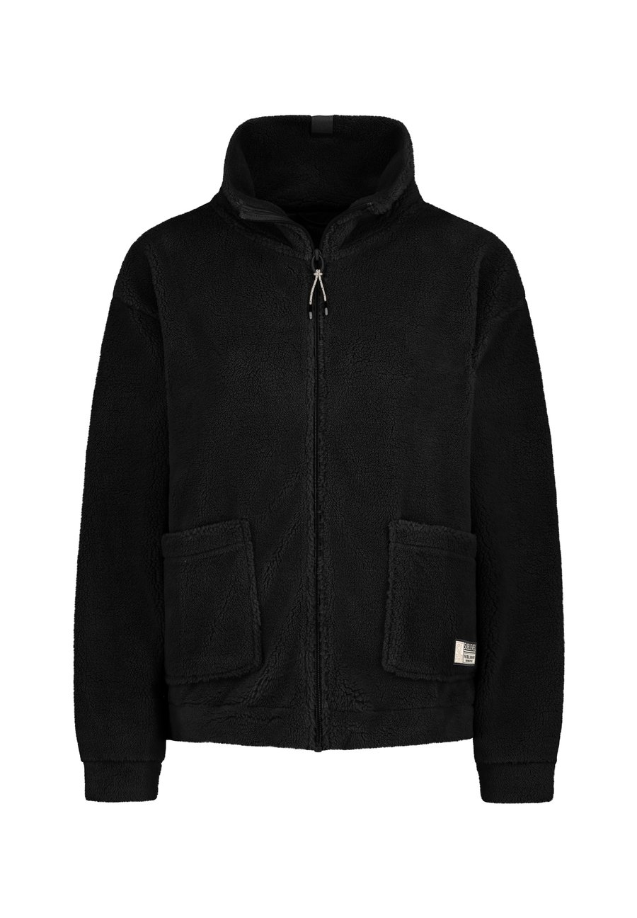 

Флисовая куртка Sublevel FLAUSCHIGE MIT AUFGESETZTE TASCHEN , Schwarz/Black