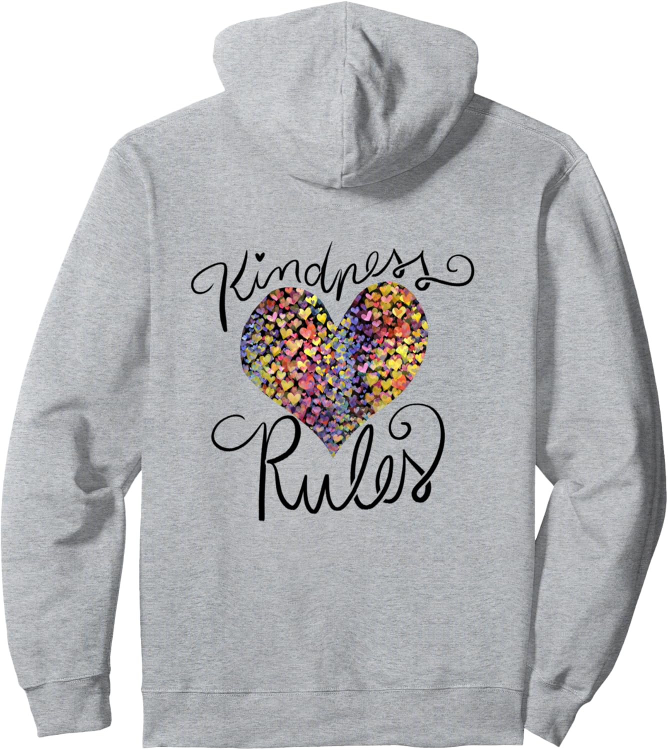 

Будь добрым, Радужное Сердце, Доброта, Радужное Сердце, Любовь, Веселье, Учитель, Рисунок, Доброта - это здорово, Любовь - это здорово, Толстовка Teach Bubb, серый