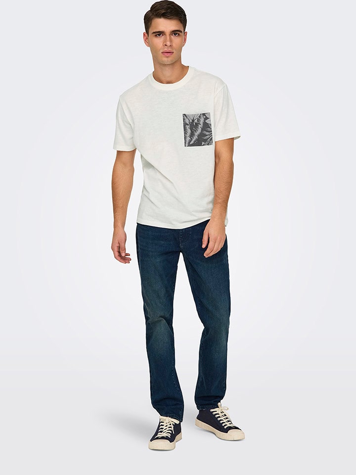 

Футболка ONLY & SONS, белый