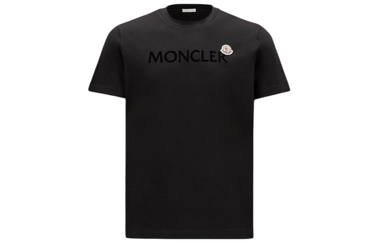 

Футболка мужская черная Moncler