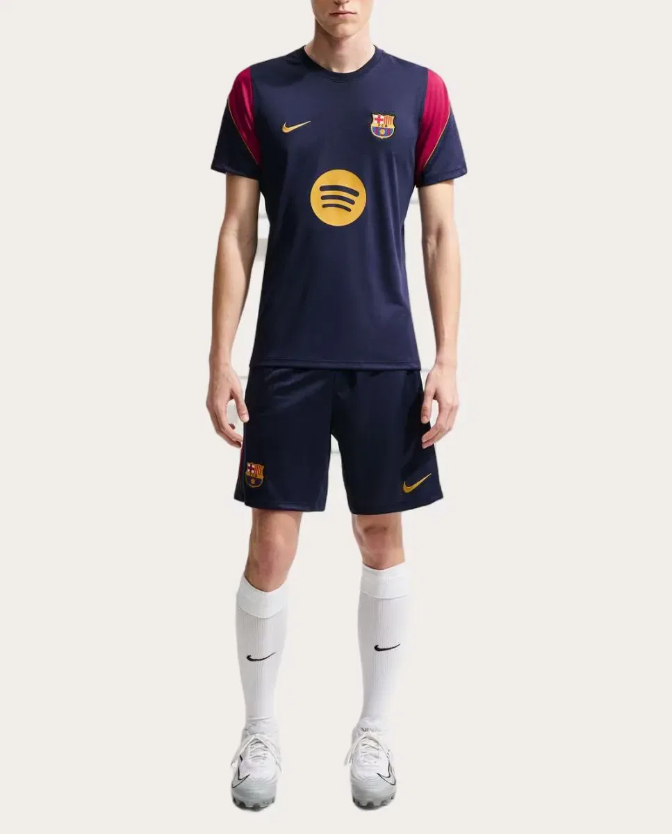 Мужская футболка FC Barcelona 2026-2027 Stadium Dri-FIT Strike Nike, Dark Blue