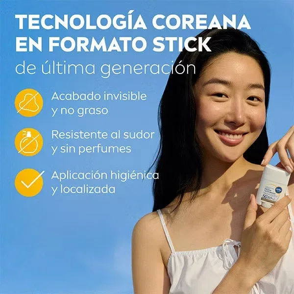 Стик солнцезащитный для лица NIVEA без цвета, 15 г — фото 2