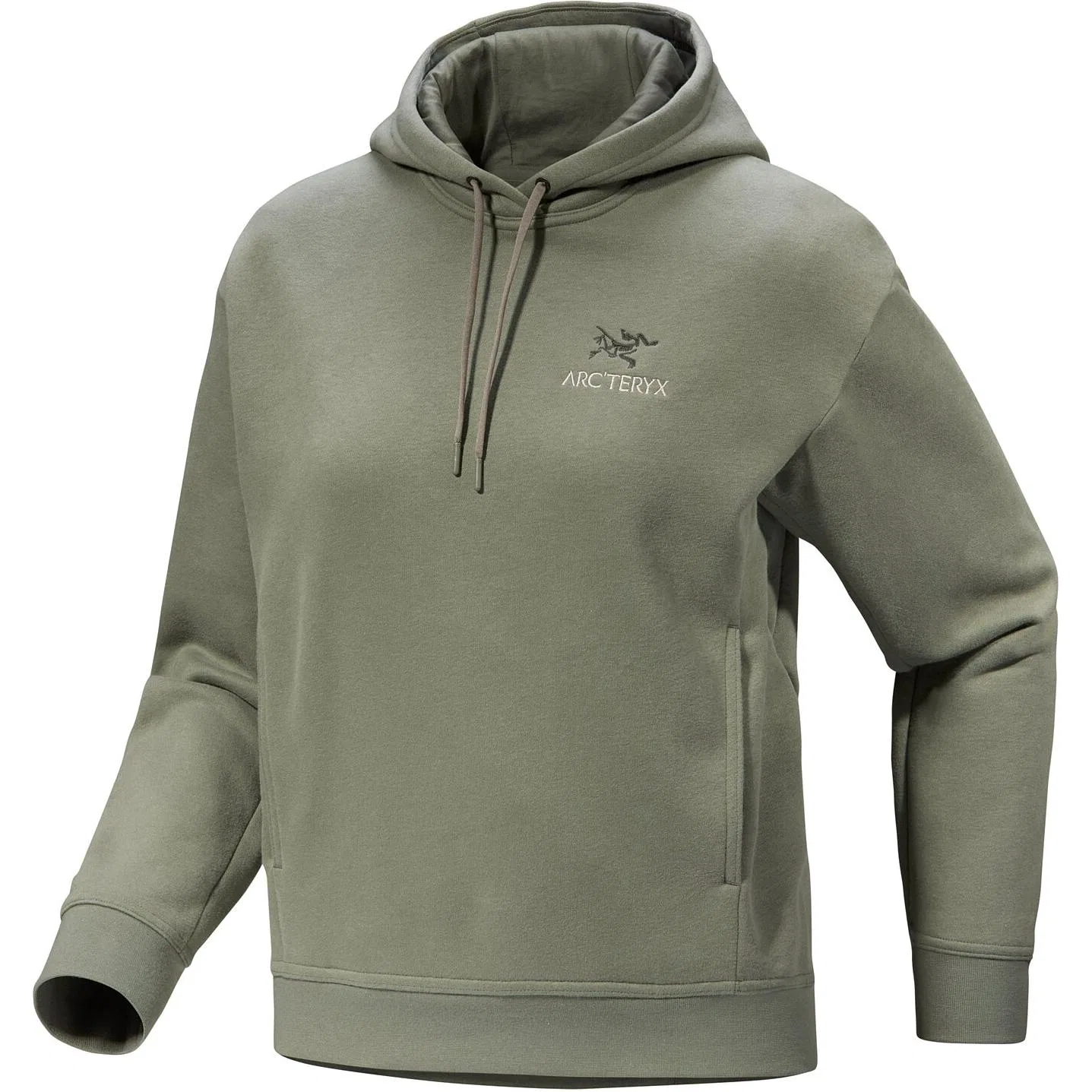 Женский свитшот с эмблемой Emblem Arcteryx, Black Sapphire — фото 3