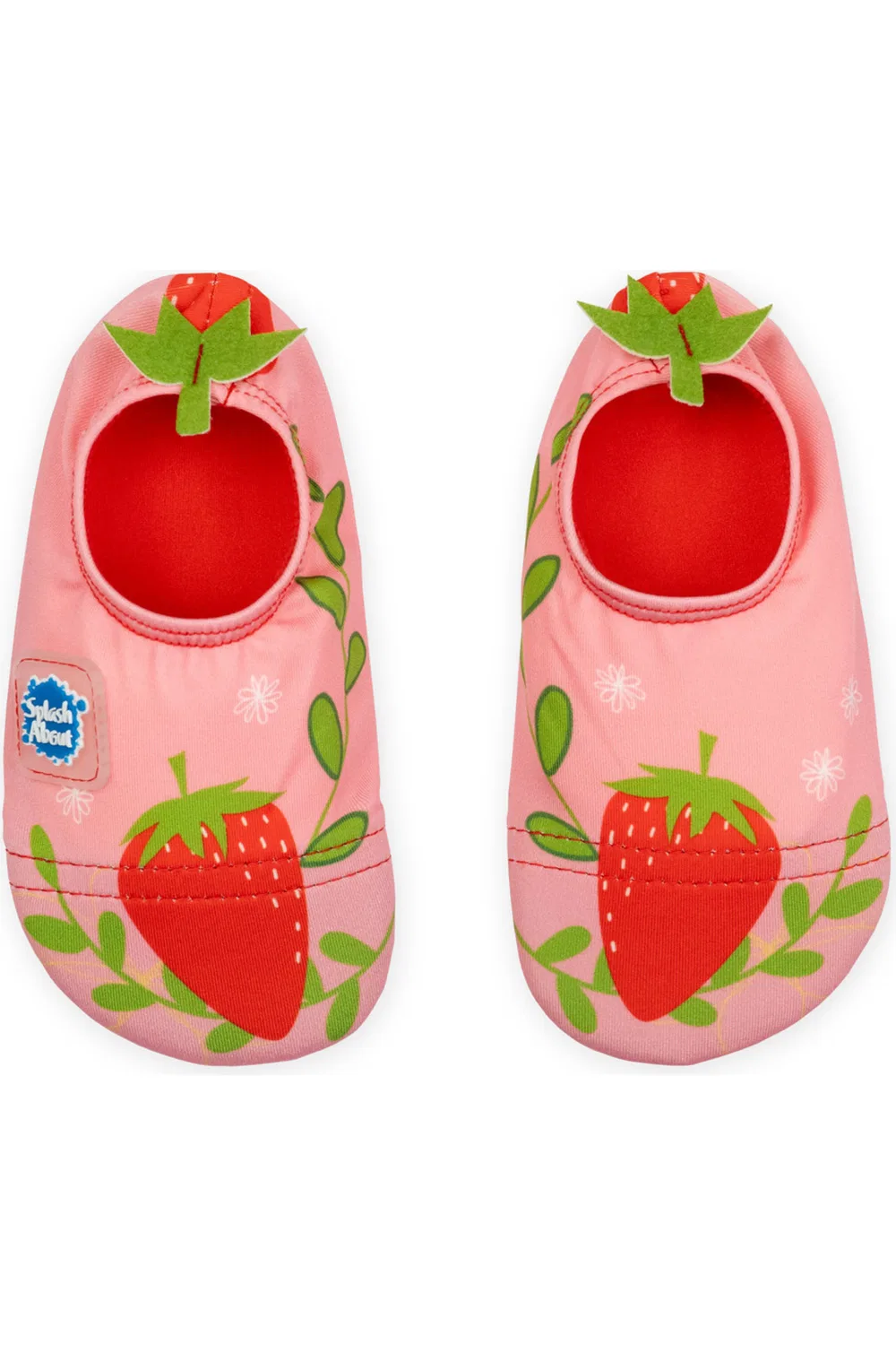 Детские водонепроницаемые тапочки для пляжа Kids Water Shoes Splash About, Strawberry Field