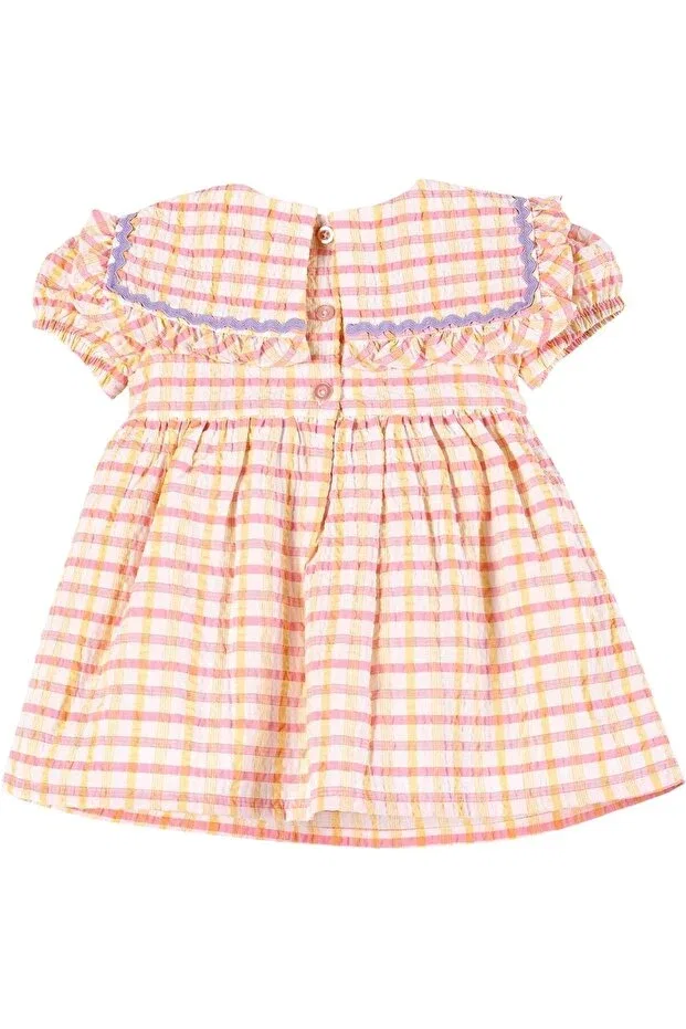 Детское платье для девочек с коротким рукавом Idilbaby&Mamino, Orange — фото 2