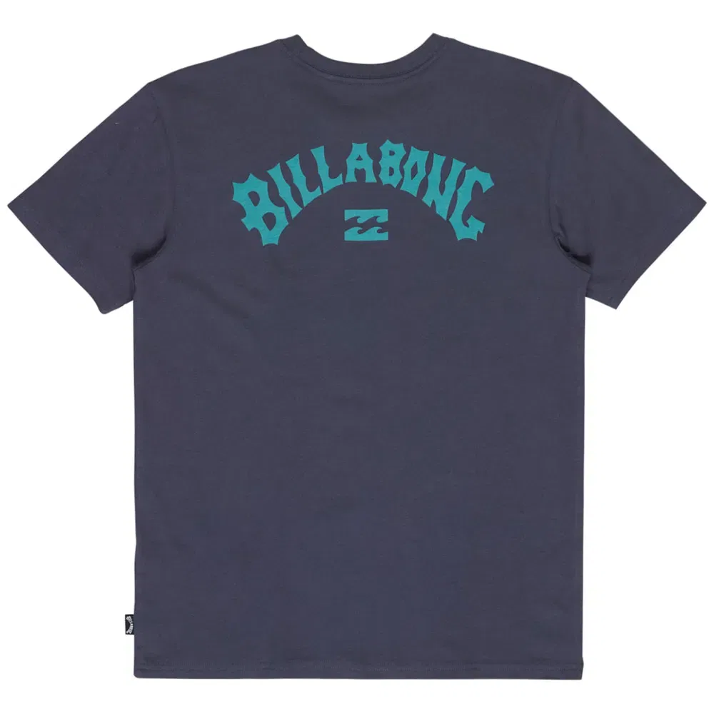 Детская футболка с принтом Billabong Arch Wave, Blue — фото 2