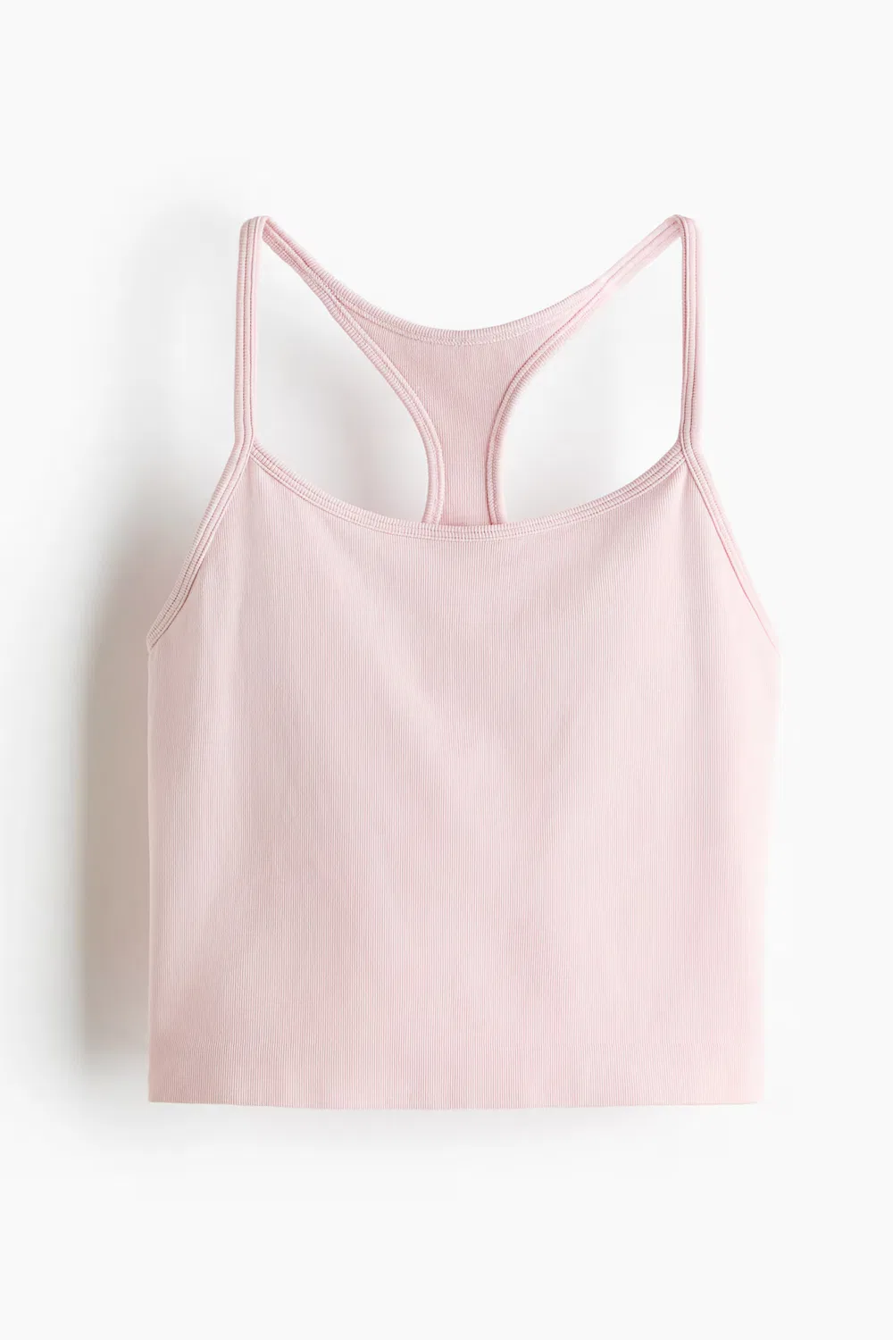 Бесшовная спортивная майка с технологией Drymove H&M, Hellrosa — фото 4