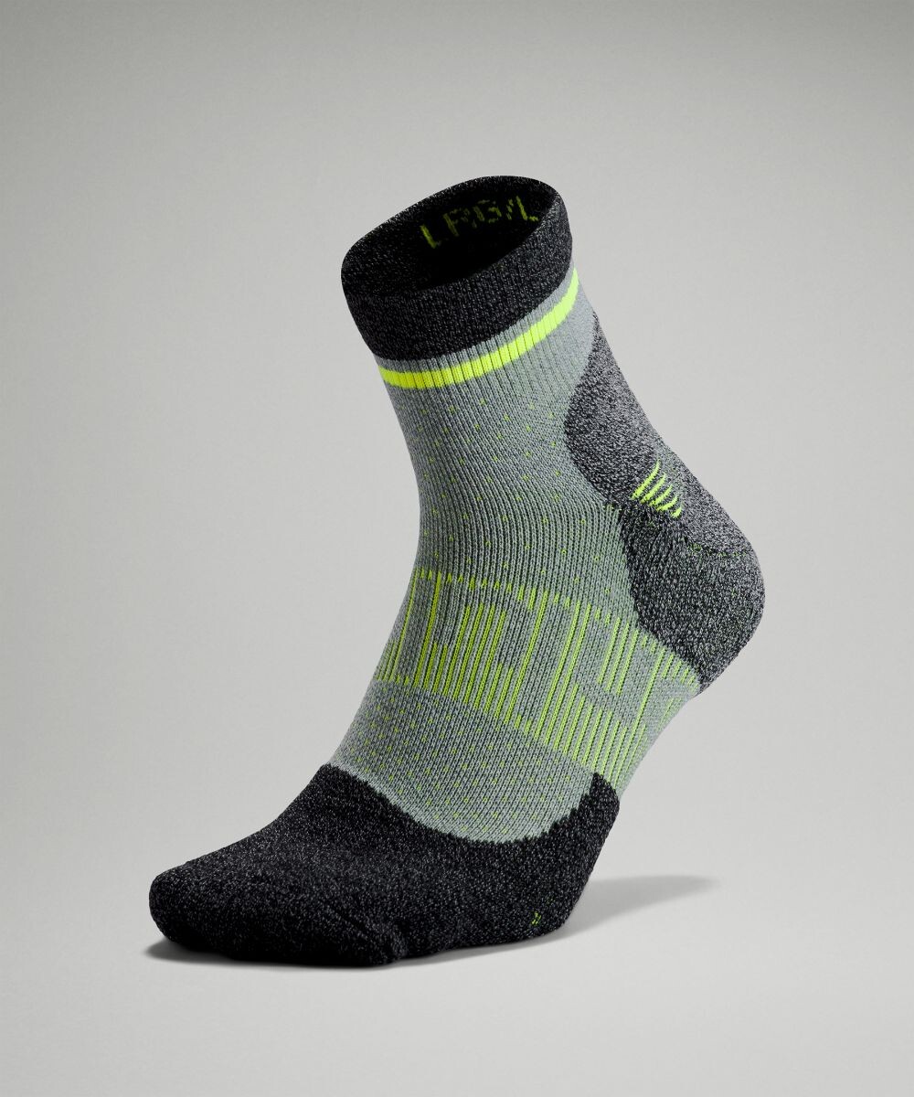 

Мужские носки Power Stride Hiking до щиколотки Lululemon, черный