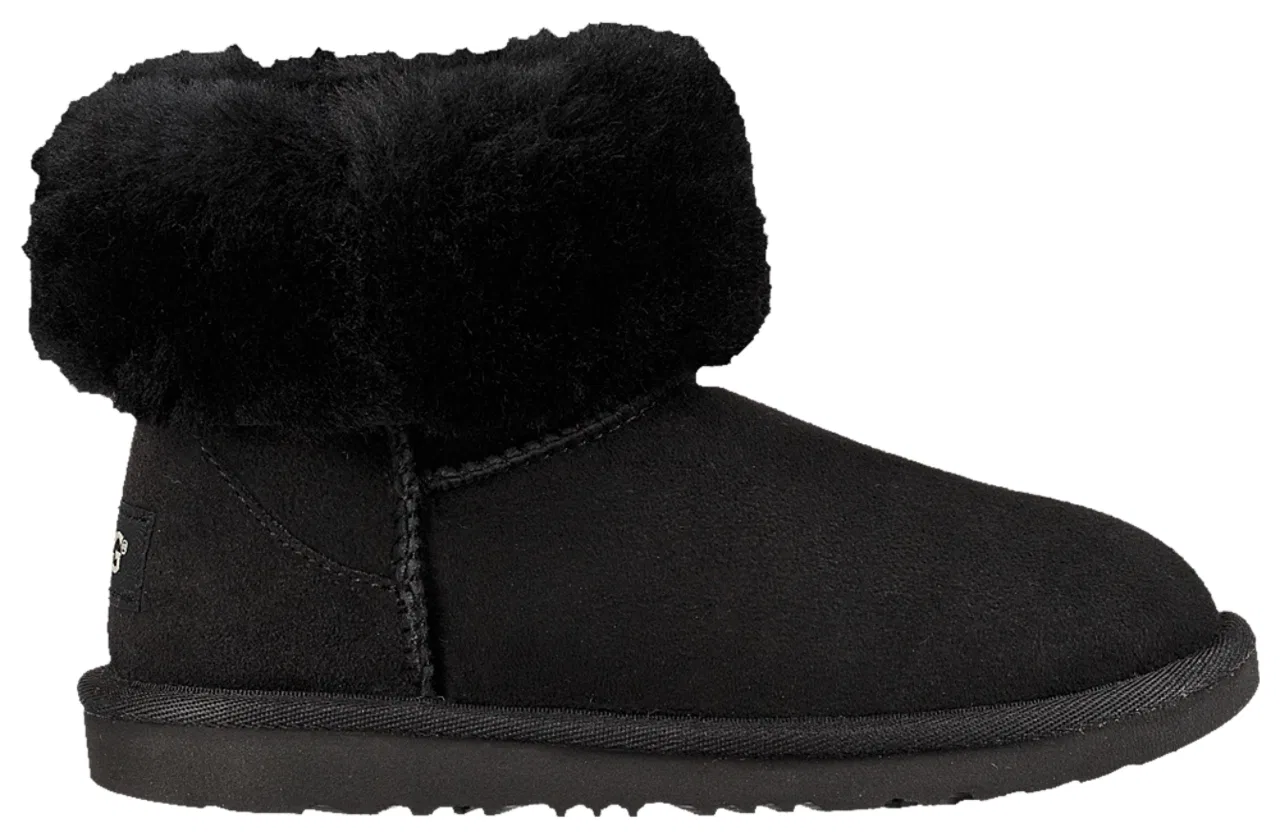Ботинки для девочек Classic II UGG, черный — фото 3
