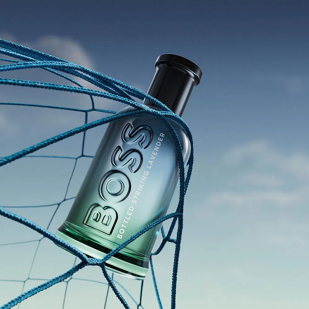 Парфюмерная вода для мужчин 100 мл с лавандой и минеральными нотами Boss Bottled Striking Lavender Hugo Boss — фото 4
