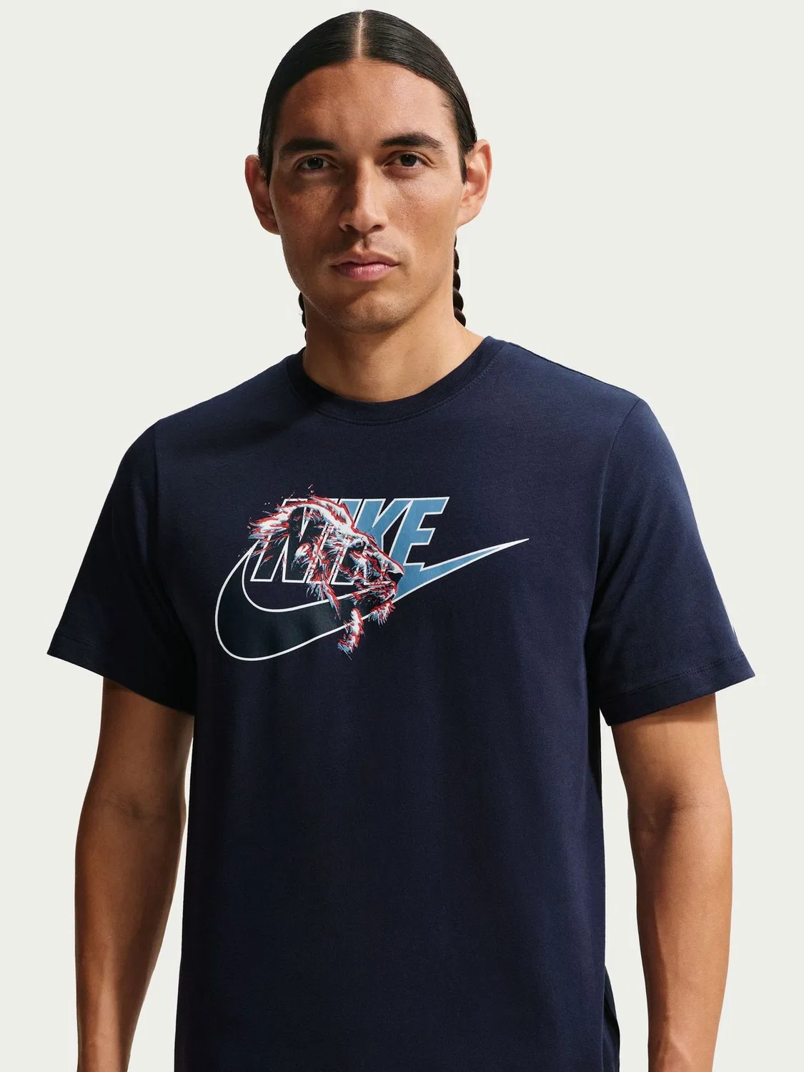 Футболка Nike England Futura Logo, синий — фото 3