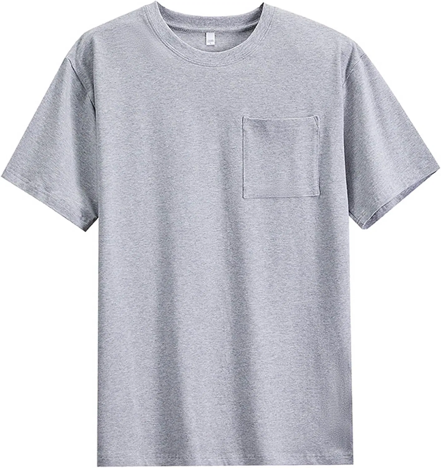 Мужская футболка с карманом Regular Fit Generic, Gray