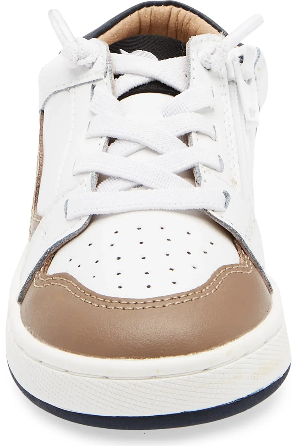 Кроссовки детские на молнии Field Runner OLD SOLES, Snow/Taupe/Navy — фото 4