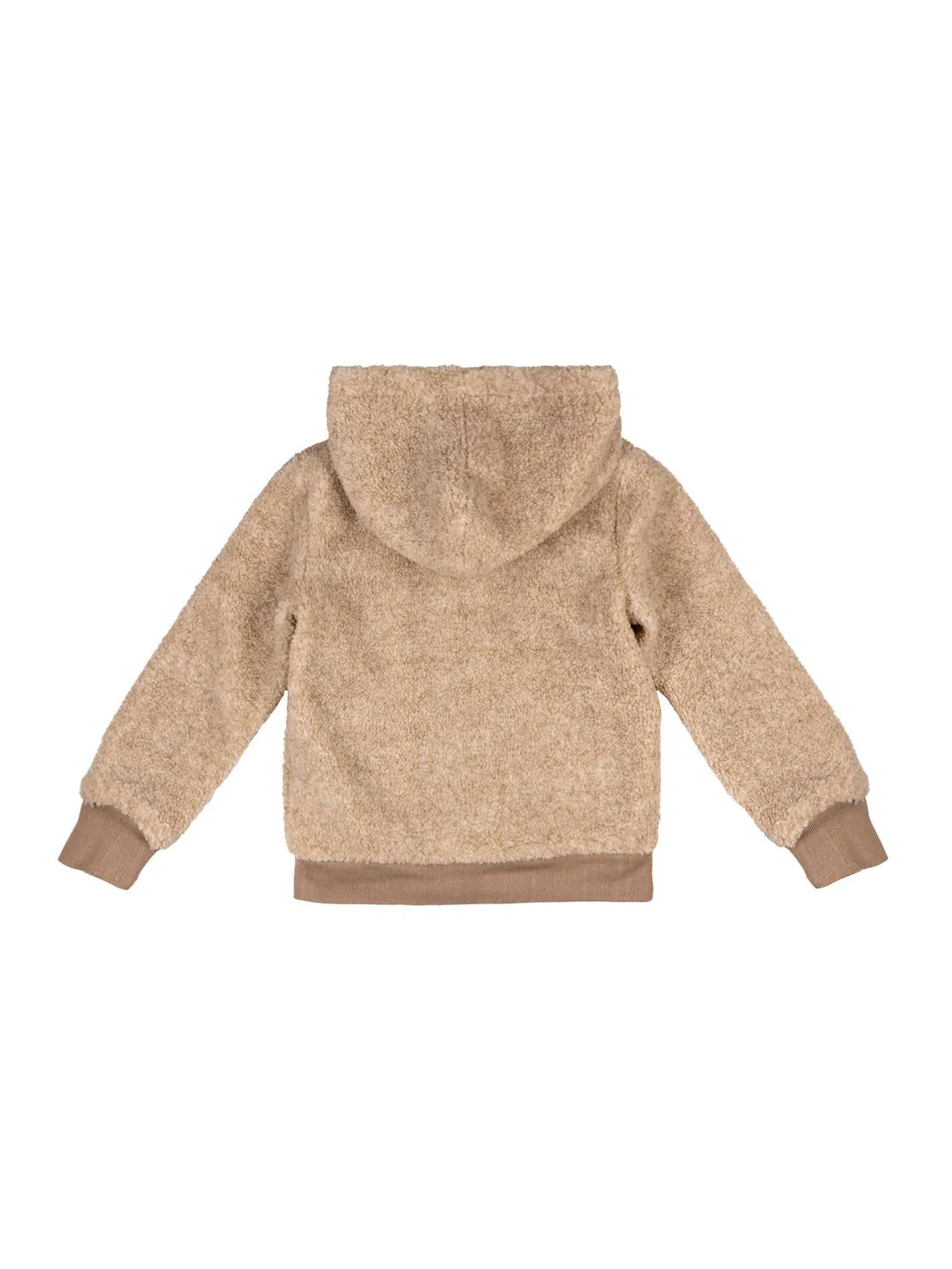 Детская зимняя куртка из шерпы Sporty Chic Leone 1947 Apparel, Beige — фото 2