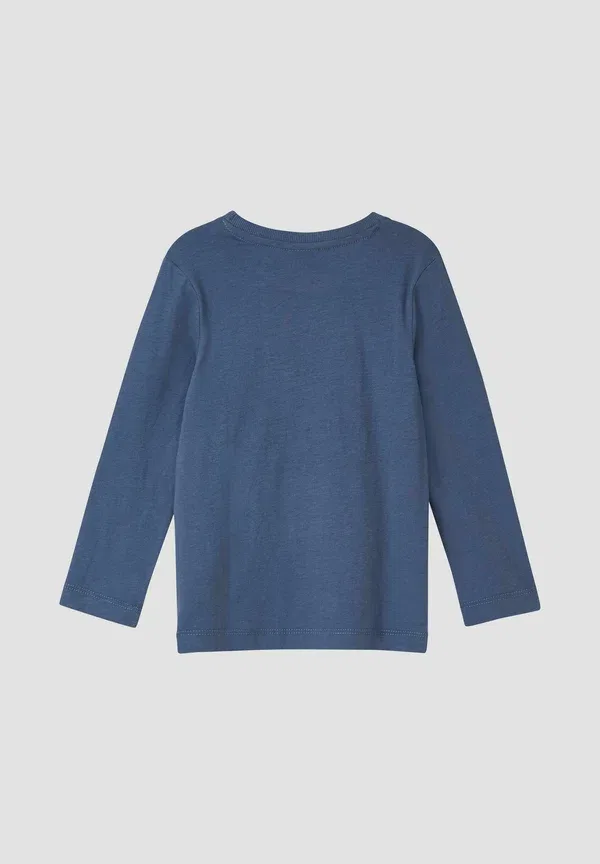 Лонгслив с принтом Long sleeved top S.Oliver, Royalblau, синий — фото 2