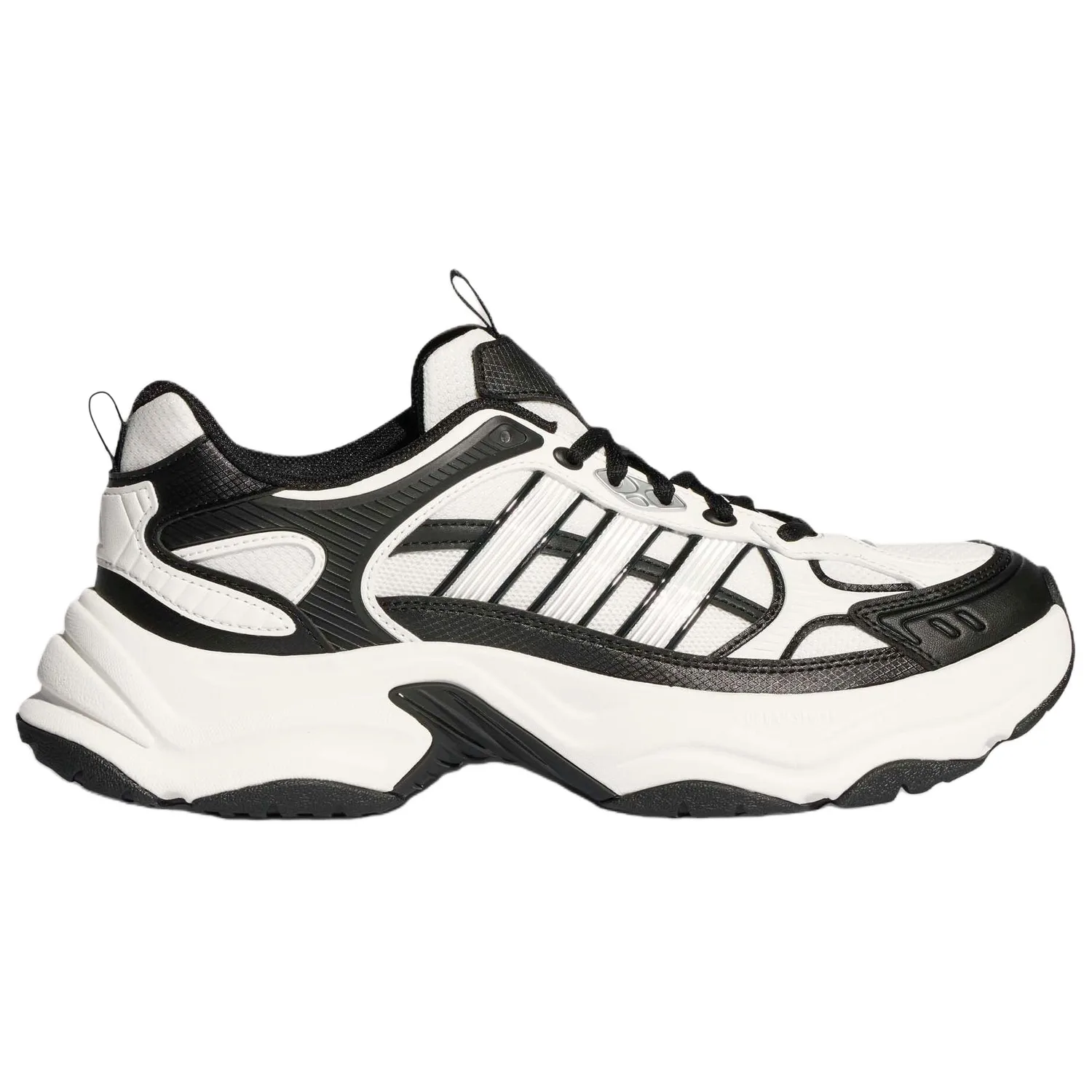 Adidas XLG FIN PULSE Chunky Sneakers Unisex Black White — фото 3