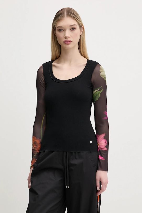 

Лонгслив FLINT Desigual, черный