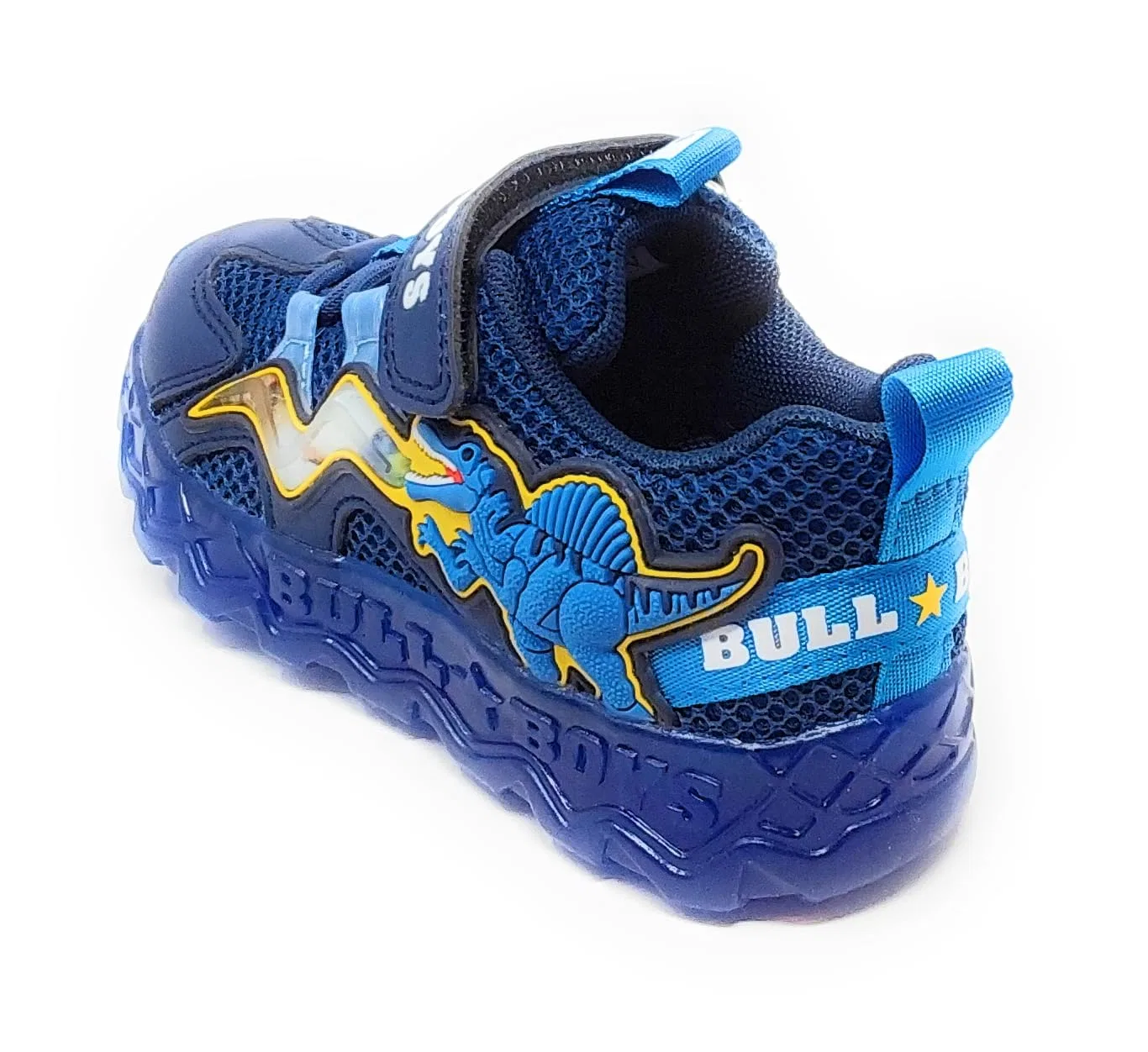 Детские кроссовки для мальчиков с принтом Sneakers Bull Boys, Blue — фото 4