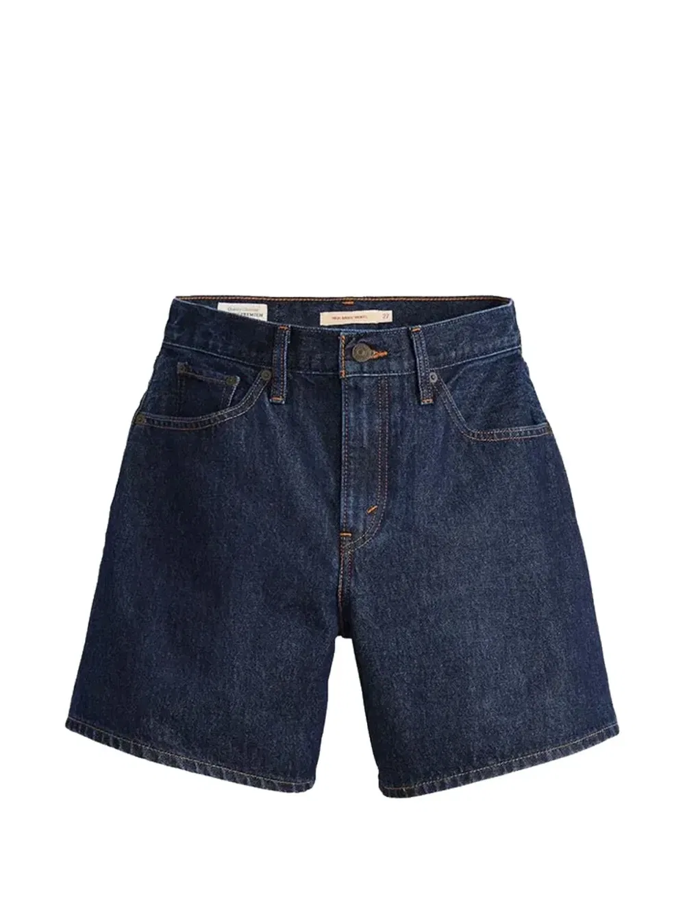 Широкие джинсовые шорты с высокой талией Levi'S, синий