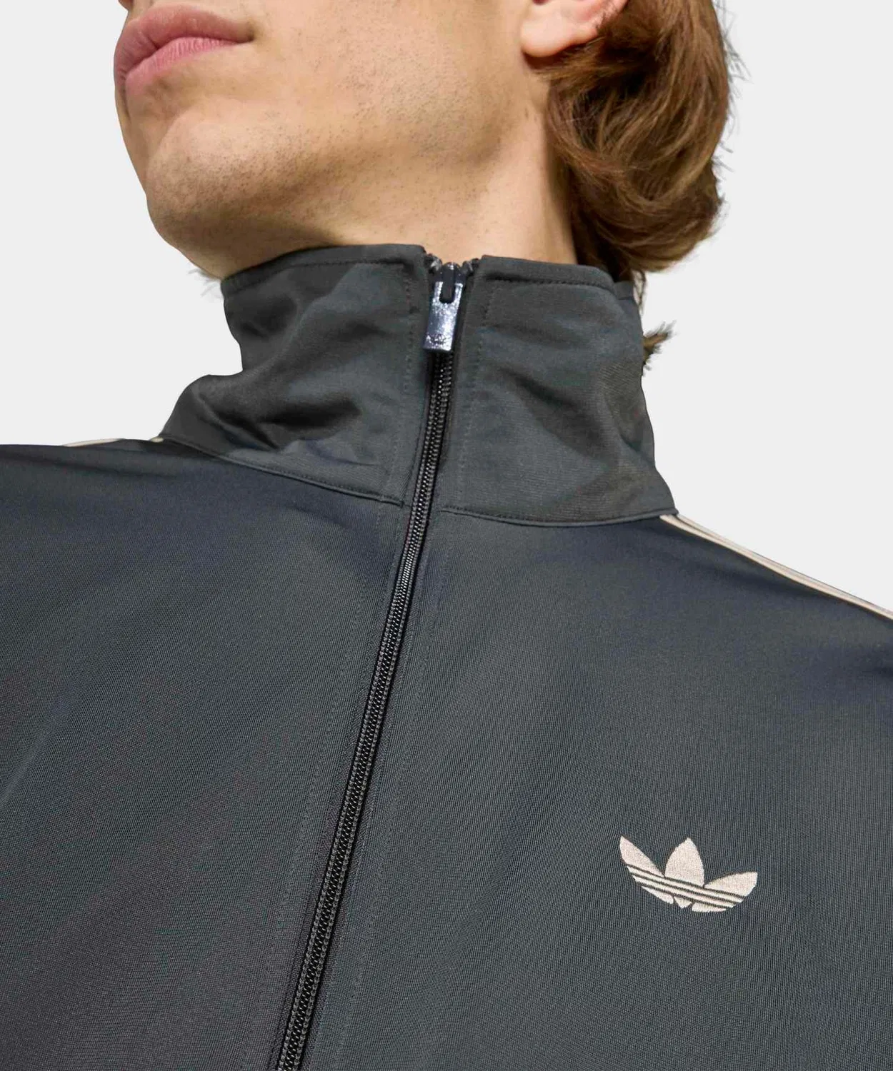 Мужская куртка-трактор с длинным рукавомFirebird Track Top Adidas, Grey — фото 3