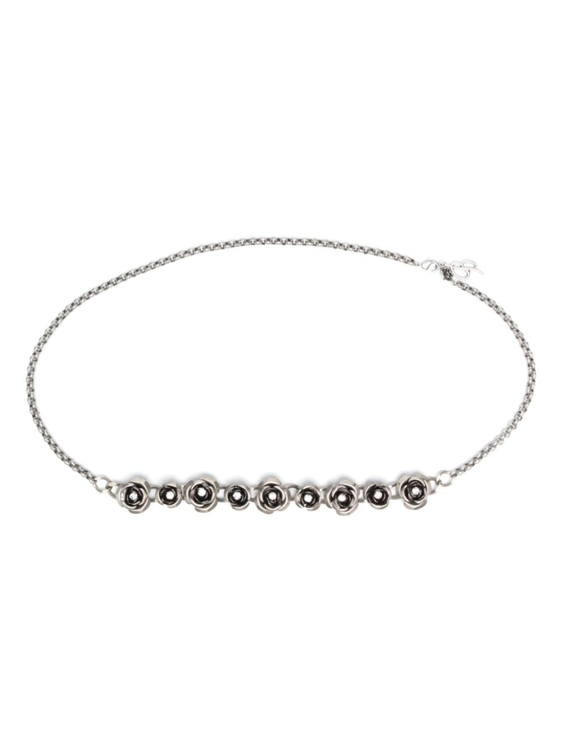 

Blumarine ремень с кристаллами, серый