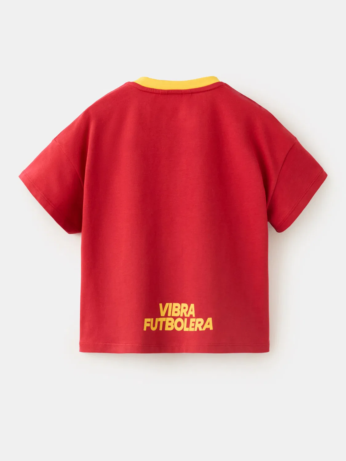 Футболка Mango Kids, красный — фото 2