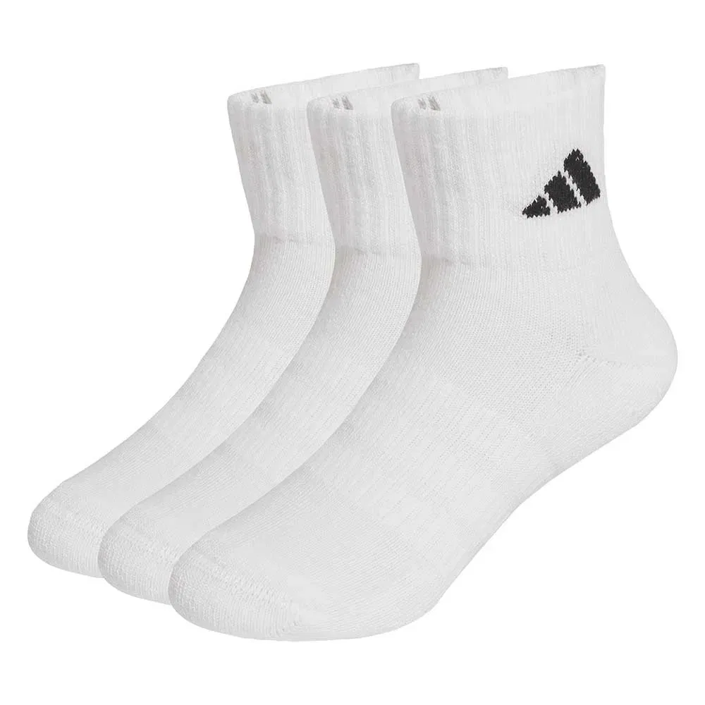 Носки спортивные Adidas Cushioned Sportswear Ankle 3 пары, белый