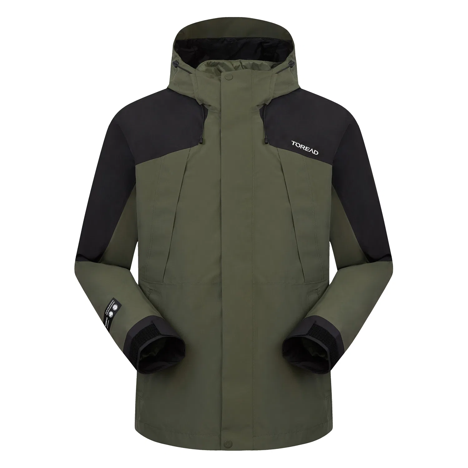 Детская ветровка с защитой от воды и ветра Pine Green Black TOREAD, Pine Green Black