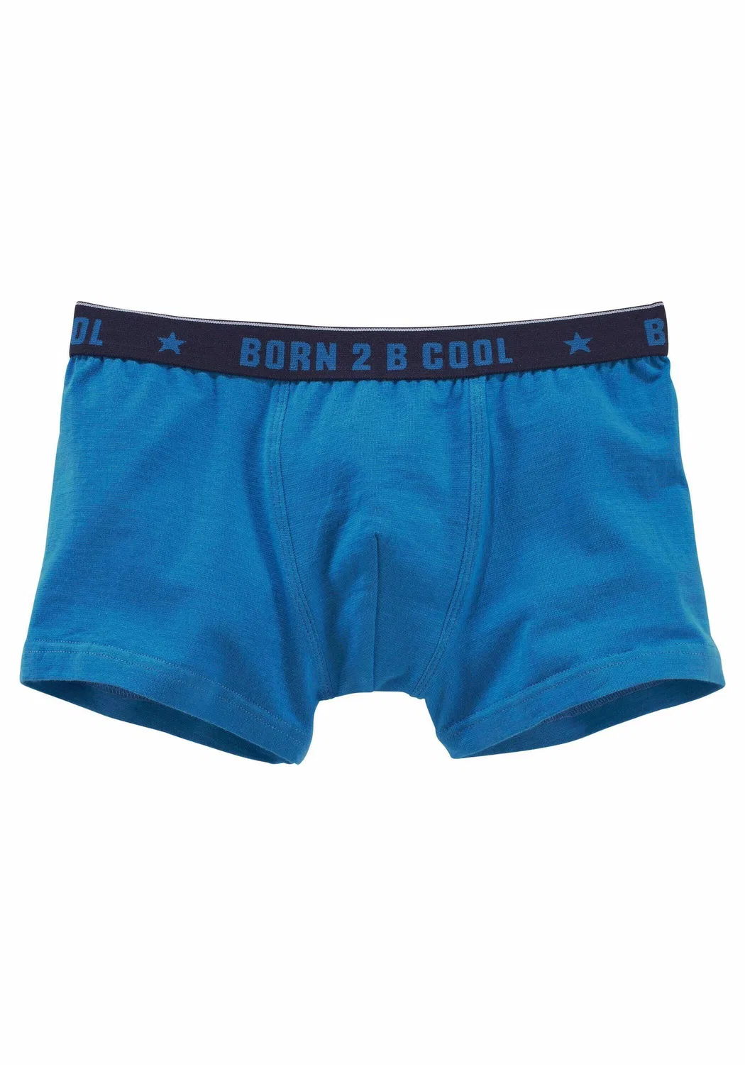 Детские боксеры из хлопка с контрастным поясом Authentic Le Jogger, Blau Mitternachtsindigo — фото 3