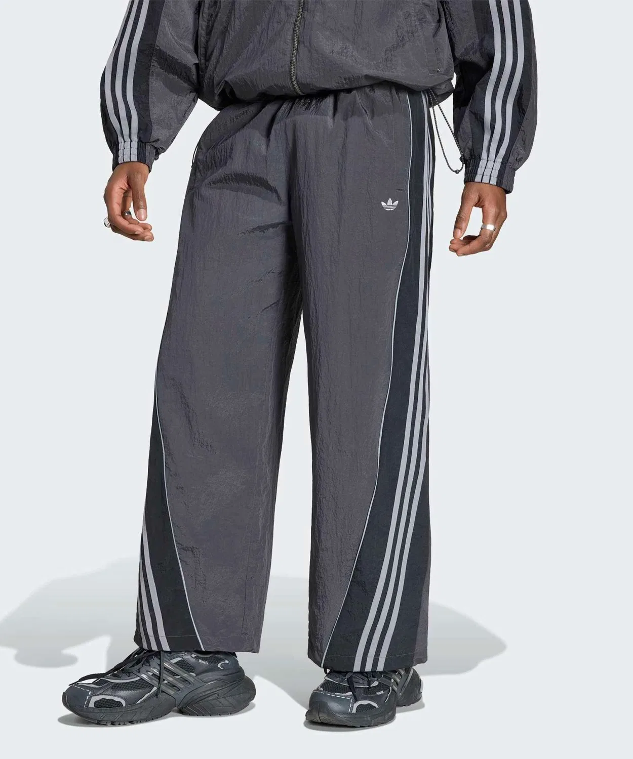 Мужские спортивные брюки свободного кроя с застежкой-молнией Adilenium Season 5 Track Pants Adidas, Black