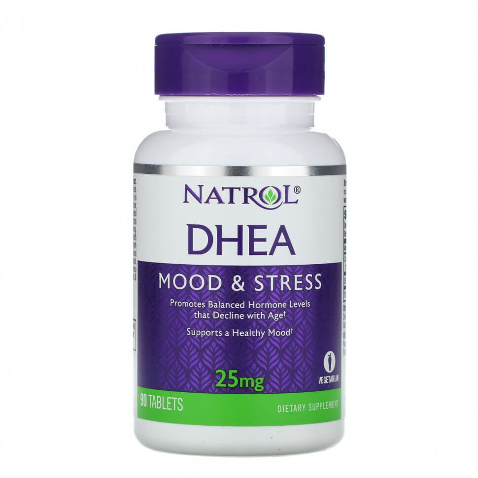 

DHEA (ДГЭА) Natrol 25 мг, 90 таблеток