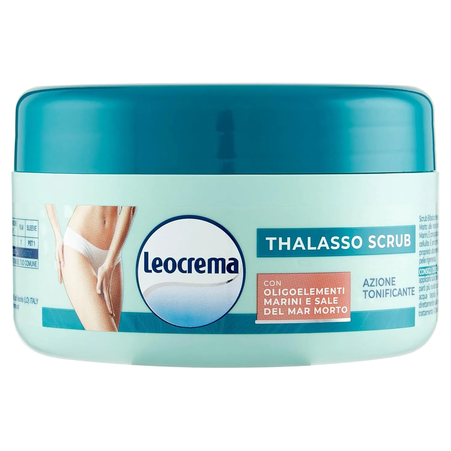 Скраб для тела с солью Мертвого моря Leocrema, 400 мл