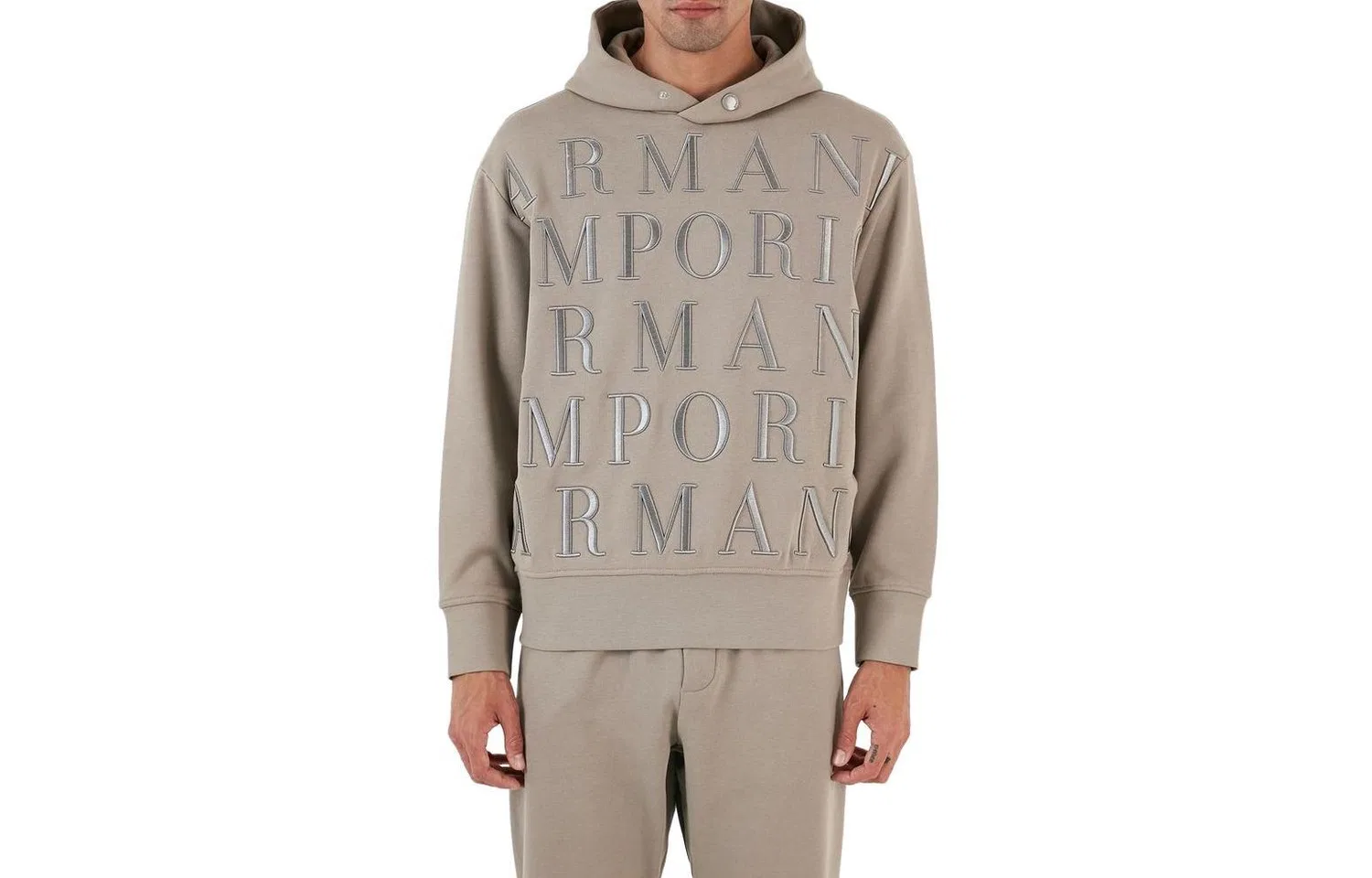 Мужской свитшот Light Umber EMPORIO ARMANI, Light Umber