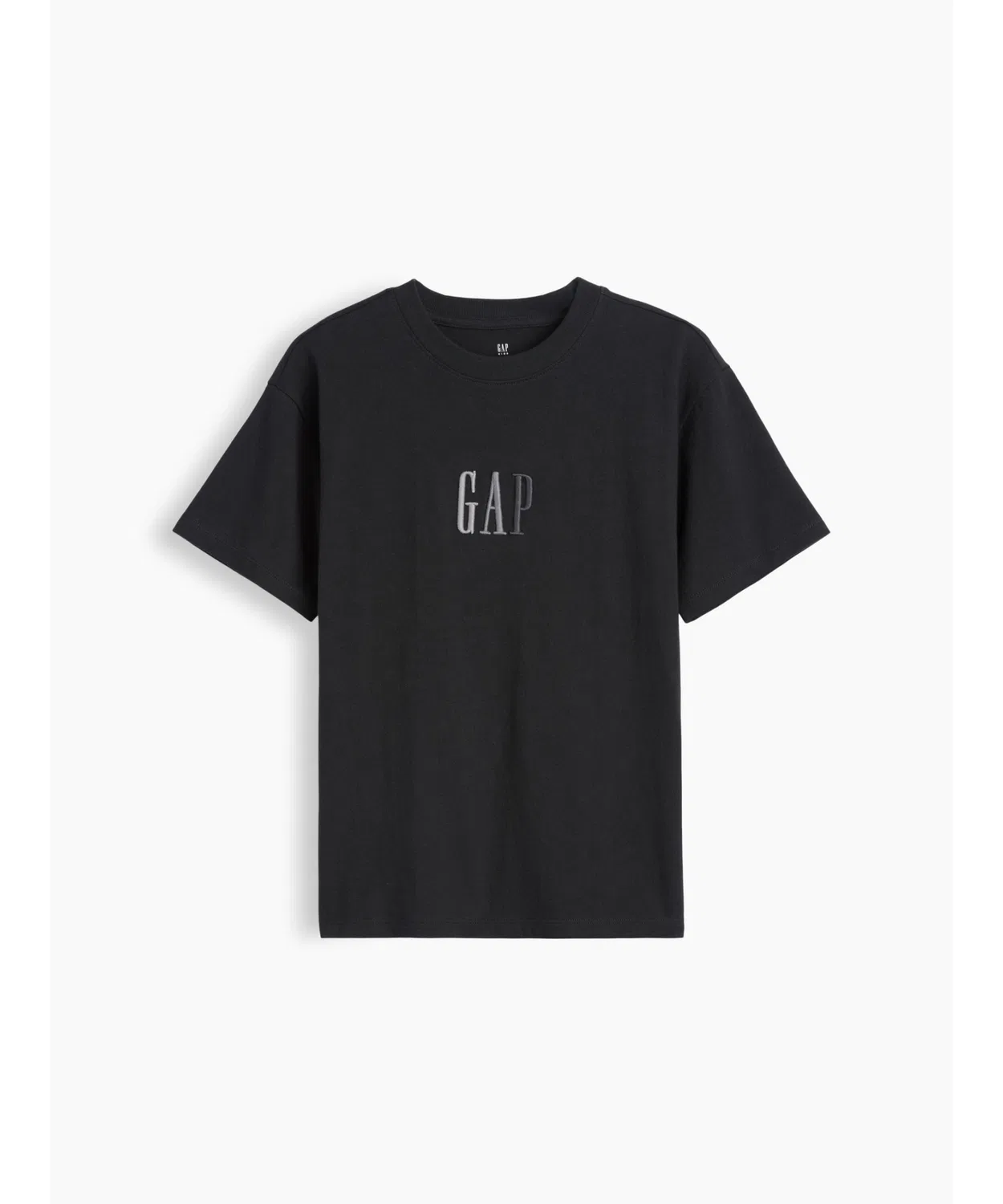 Детская футболка с длинным рукавомGAP Relaxed Fit, Black