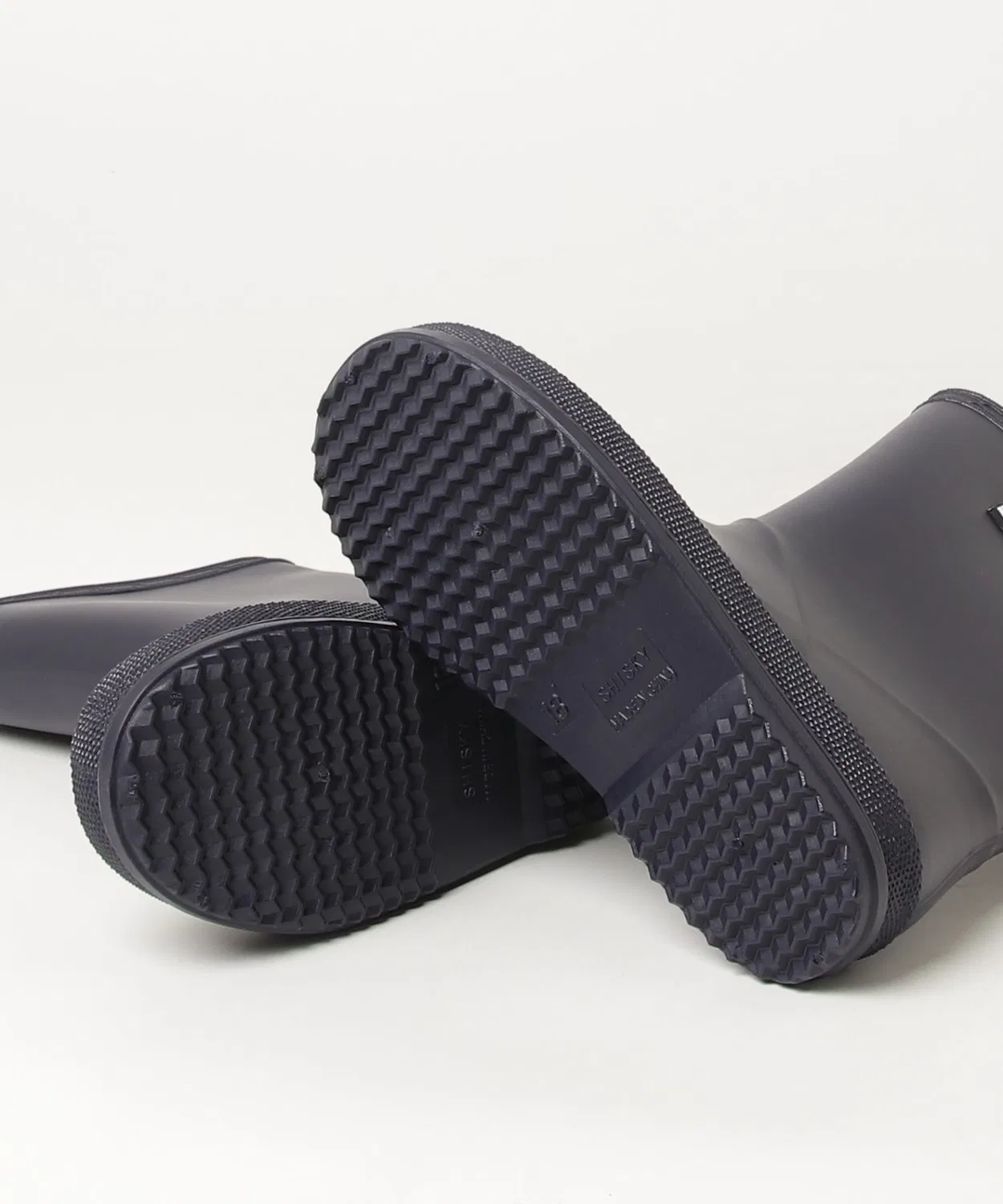 Детские резиновые сапоги с принтом DV-0013 SHISKY, Brown — фото 3
