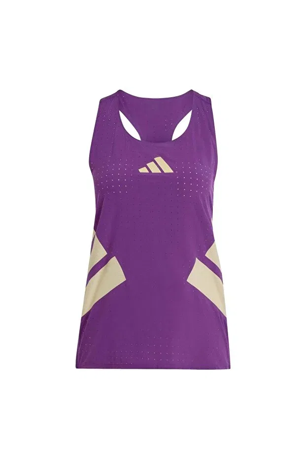 Женская майка без рукавов Adizero road to records athlete Adidas, Tribe Purple