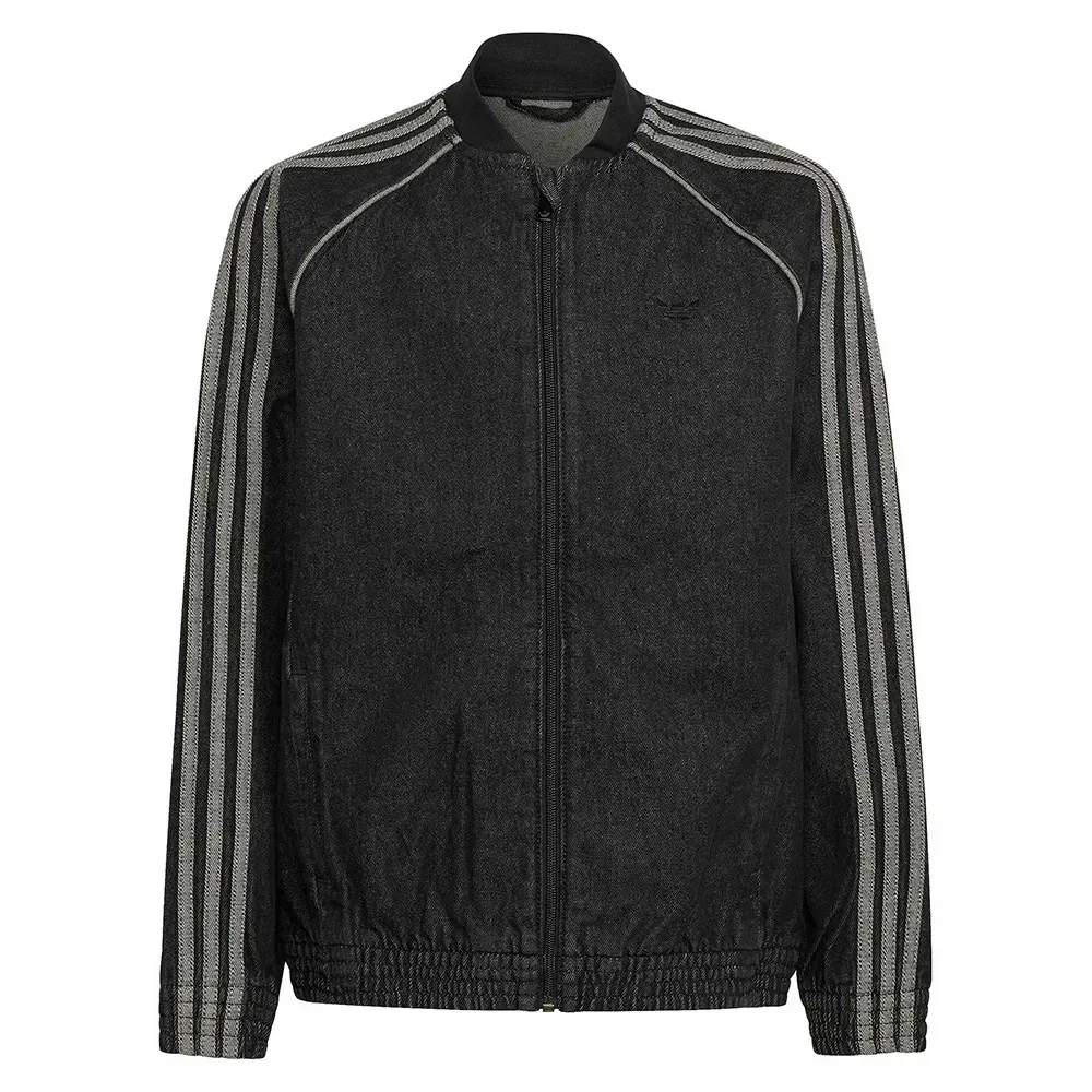 Джинсовая куртка SST Loose Track Adidas Originals, черный — фото 3