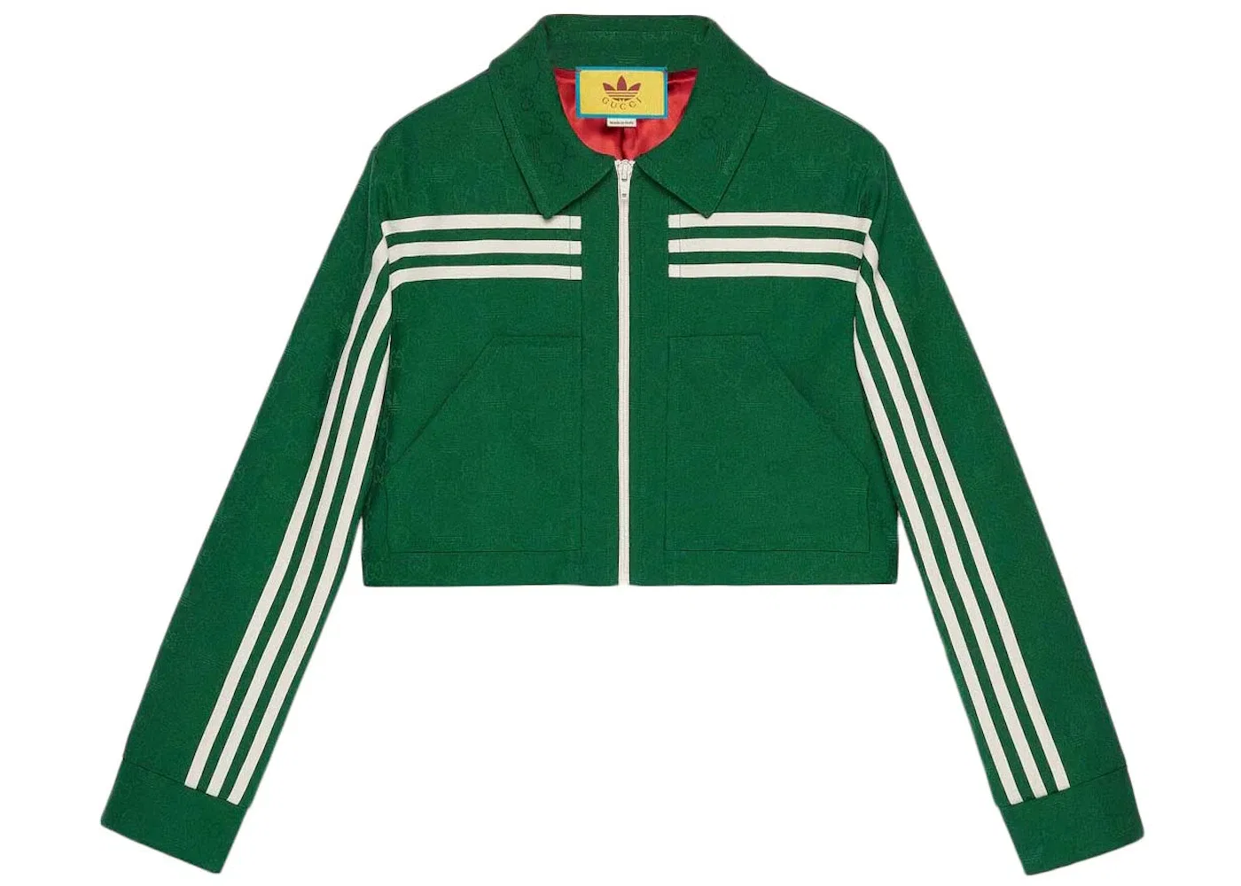 Женская куртка с жаккардовым узором Jacket Gucci, Зеленый